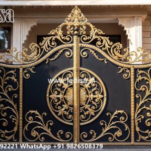 Fancy Gate Design Ideas For Modern Houses Double Palla Gate Design No-6148