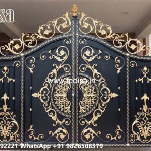 Sliding Gate Design For Small Spaces Village House Gate Design No-6160