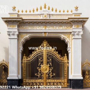 Outdoor Gate Design Ideas Main Gate Iron Grill Design No-6169