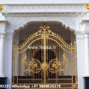 Palace Style Gate Designs Iron Sliding Gate Design For Home No-6184