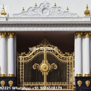 Simple Gate Design Under Budget Boundary Gate Pillar Design No-6189