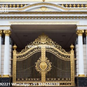 Secure Metal Gate Design Sliding Gate Design 2028 No-6199