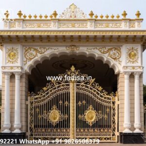 Unique Front Gate Designs Lohe Ke Pipe Ka Gate No-6217