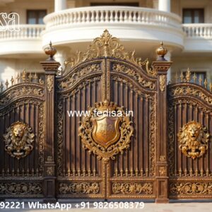 Modern Steel Gate Inspiration 5 Door Gate Design No-6261