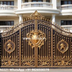 Modern Gate Design Ideas For Stylish Homes Sagwan Main Gate Design No-6306
