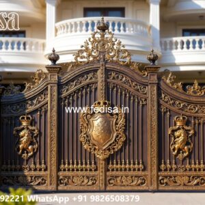 Top Gate Design Ideas You Must See Wall Boundary Gate Design No-6315
