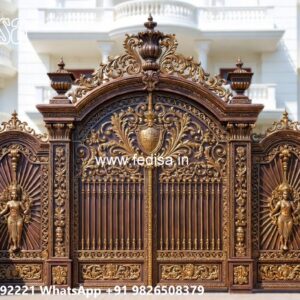 Gate Design Ideas For Safety And Style House Gate Color Paint No-6328