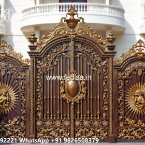 Modern House Gate Design Trends Main Gate Iron Design For Home No-6329