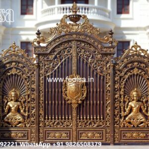 Stylish Gate Design Ideas For 2031 Main Gate Cement Design No-6331