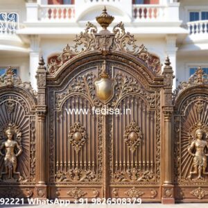 Modern Steel Gate Design Collection Single Door Grill Gate Design No-6345