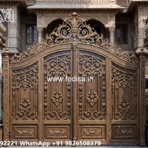 Stylish Gate Design Ideas For Entry Flat Entry Gate Design No-6432