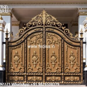Unique Gate Design Inspiration Collection Iron Gate Design Double Door No-6442