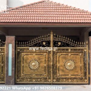 Attractive Gate Design Ideas For Villas Front Garden Fence And Gate No-6491