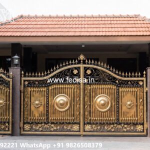 Modern Gate Design Ideas For Stylish Entry Glass Gate Design For Shop No-6496