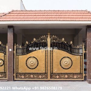Modern Gate Design For Independent Homes Simple Boundary Wall Design With Gate No-6502