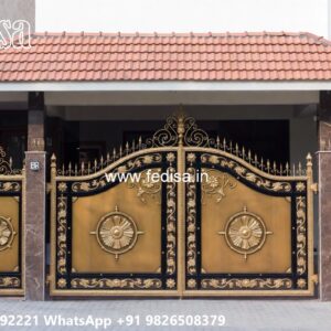 Luxury Gate Design Ideas For Villas Accordion Gate Design No-6526