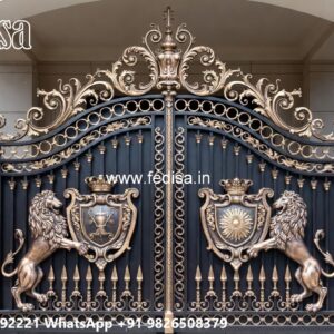 Outdoor Gate Design Ideas Modern Entry Gate No-6581