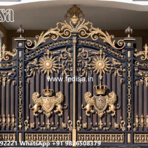 Elegant Villa Gate Design Collection Modern Iron Main Gate Design No-6593