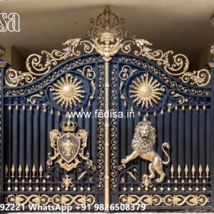 Rich Look Gate Design Ideas Main Gate Sliding Door Design No-6597