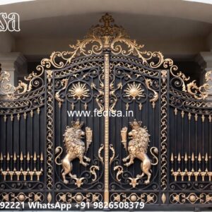 Affordable Gate Design For Homes Wooden Door Gate Design No-6599