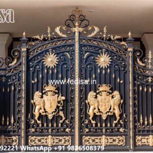 Budget Friendly Steel Gate Ideas Simple Boundary Gate No-6604