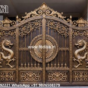 Best Security Gate Designs For Homes Gate Plaster Design No-6617