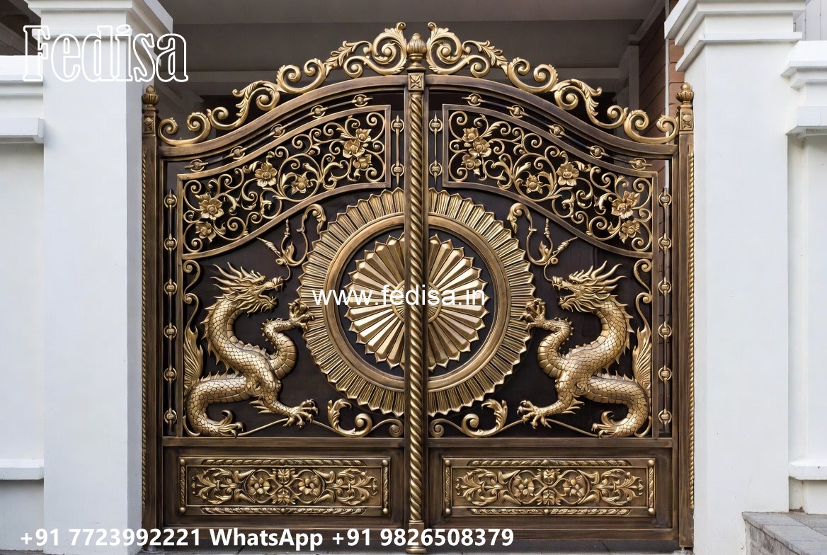 Gate Design Ideas For Modern Homes Square Pipe Grill Gate Design No-6633