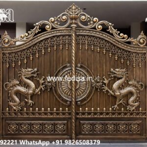Latest Entry Gate Designs Round Pipe Gate Design No-6635
