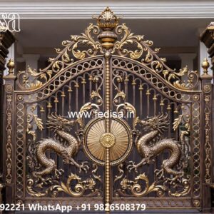 Gate Design Ideas For Houses Grill Boundary Wall No-6640