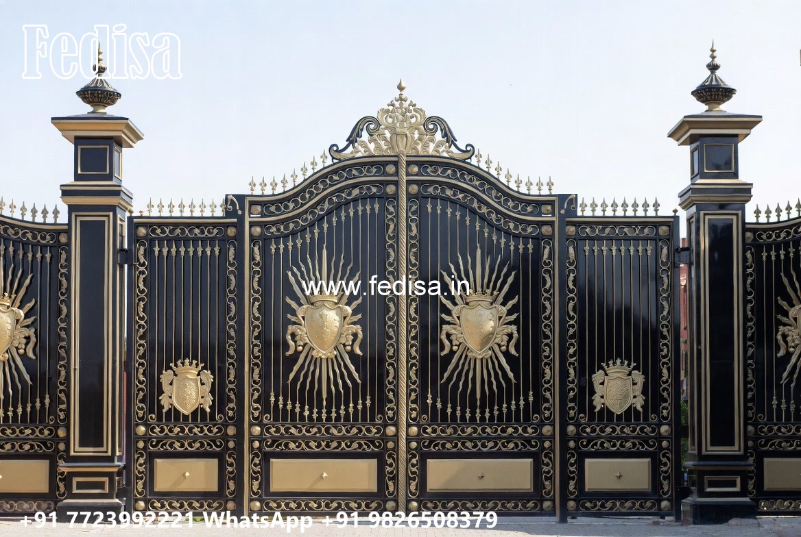 Unique Gate Design Ideas Fancy Boundary Gate Design No-6646