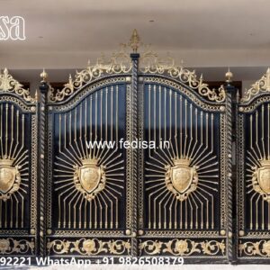 Front Gate Design Collection Simple Gate Color Design No-6656