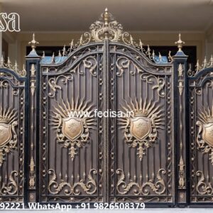 Modern Gate Design Inspiration Flush Door Gate Design No-6658