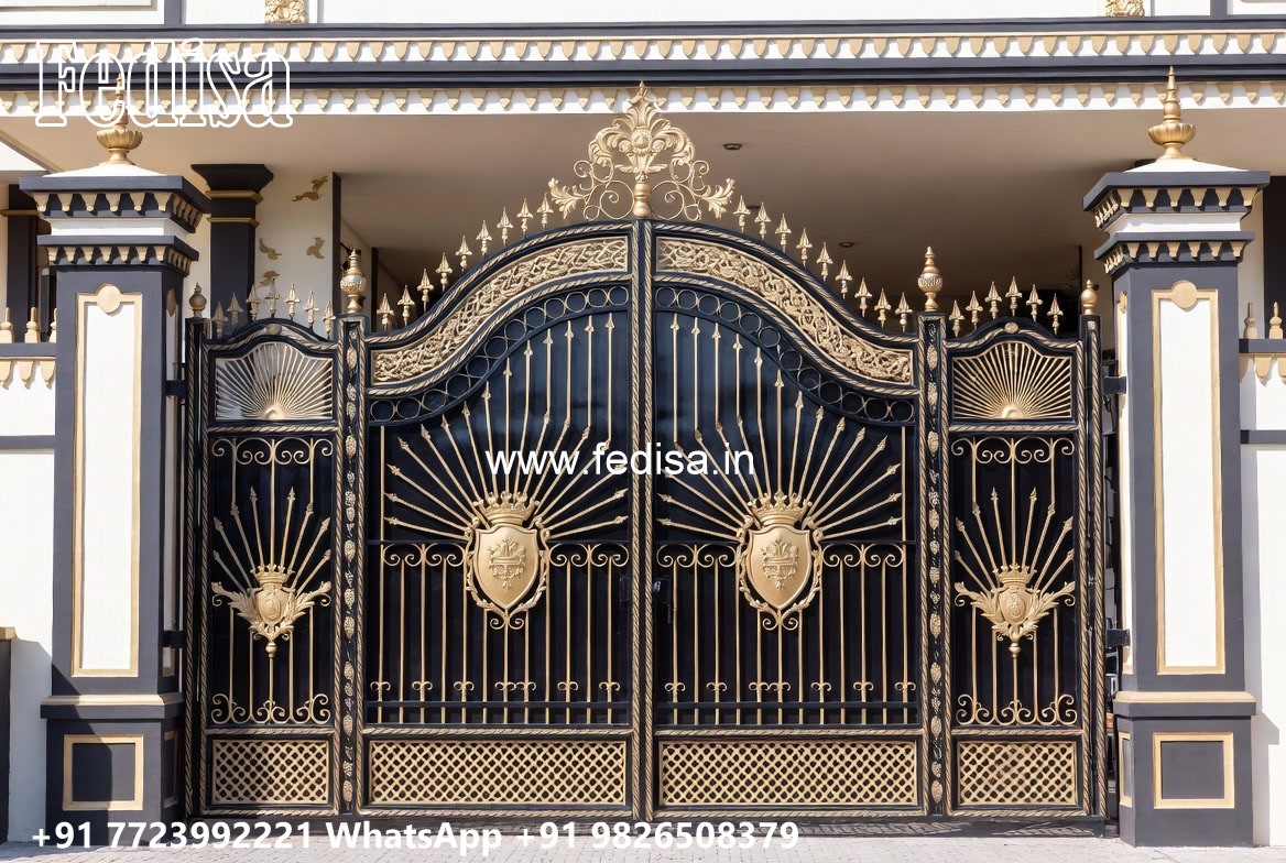 Best Modern Gate Ideas Main Door Steel Gate No-6670