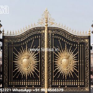 Stylish Entry Gate Inspiration Boundary Gate Pipe Design No-6685