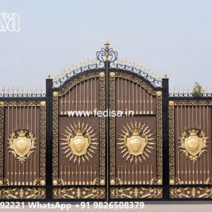 Stylish Gate Ideas Collection 17 Feet Main Gate Design No-6690