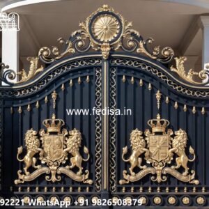 Stylish Entry Gate Design Collection Lohe Ke Gate Grill No-6725