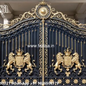 Strong And Stylish Gate Design Ideas Steel Gate Design 6 Feet No-6734