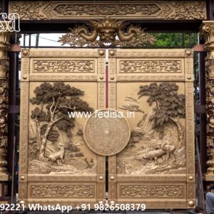 Elegant Gate Design Ideas Collection Main Gate Ventilation Design No-6766
