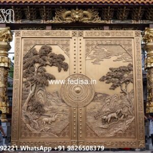 Modern Gate Design Ideas For Villas Steel Gate Design 7 Feet No-6776