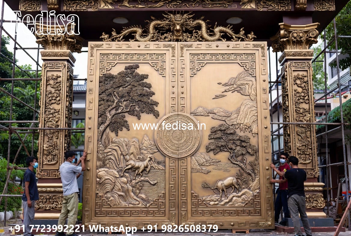 Creative Gate Design Ideas For Entry Main Gate Lakdi Ka No-6802