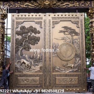 Stylish Gate Design Inspiration Front Gate Sliding Design No-6804
