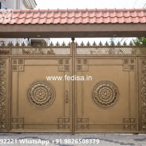 Creative Entry Gate Design Inspiration House Front Gate Pillar Design No-6843
