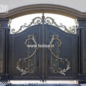 Latest Front Gate Design Trends For Homes Lohe Ke Gate Ka Price No-6909