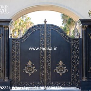 Simple And Elegant Gate Design Inspiration Lohe Ke Main Gate No-6910