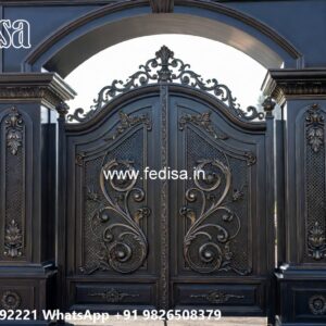Creative Main Gate Design Inspiration Modern Stainless Gate Design No-6916