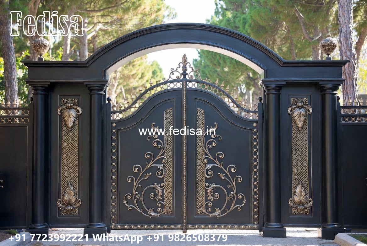 Gate Design Ideas With Security Features Ss Jali Gate No-6923