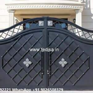 Creative Modern Gate Designs For Small Houses Arch Grill Gate Design No-6940