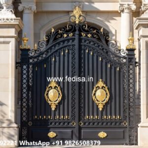 Latest Steel Gate Design For Home Laser Cutting Design Grill No-6962