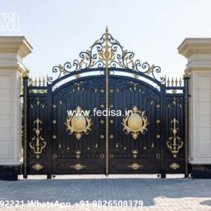 Modern Iron Gate Design Trends Main Gate Steel Design 2028 No-6963