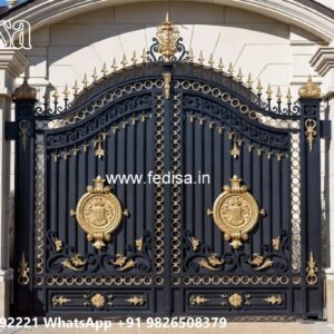 Durable Steel Gate Design Collection Front Gate Garden Design No-6970